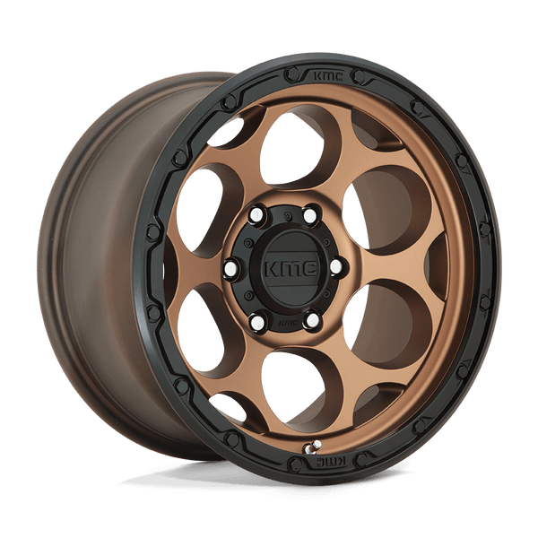 KMC KM541 DIRTY HARRY MATTE BRONZE WITH BLACK LIP Wheels for 2010-2020 FORD F-150 [] - 20X9 0 mm - 20"  - (2020 2019 2018 2017 2016 2015 2014 2013 2012 2011 2010)