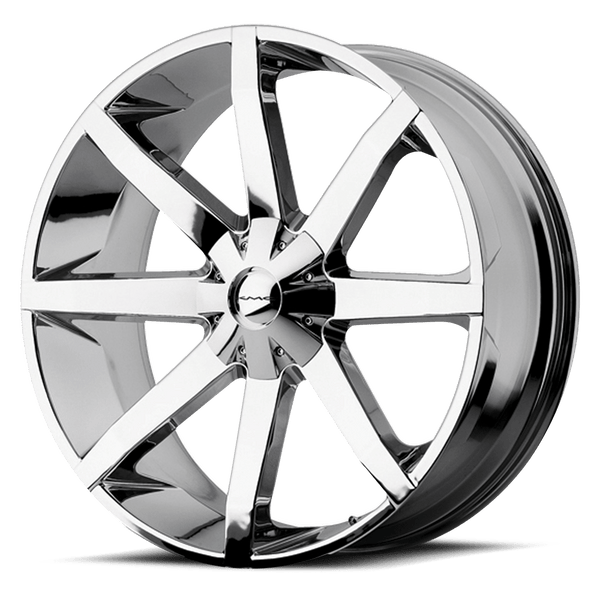 KMC KM651 SLIDE CHROME Wheels for 2013-2018 ACURA MDX [] - 20X8.5 38 mm - 20"  - (2018 2017 2016 2015 2014 2013)