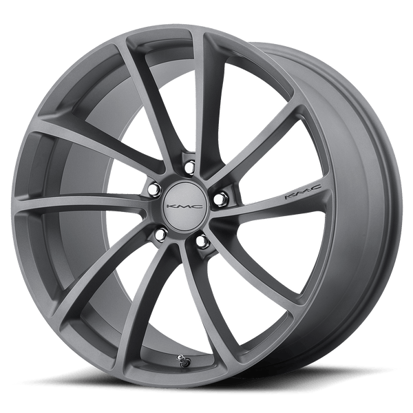 KMC KM691 SPIN GUN METAL Wheels for 2015-2020 ACURA TLX [] - 20X9 38 MM - 20"  - (2020 2019 2018 2017 2016 2015)