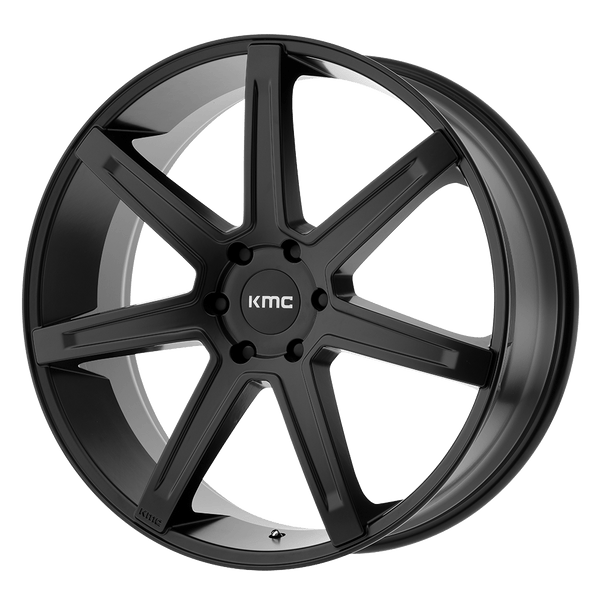 KMC KM700 REVERT SATIN BLACK Wheels for 2004-2008 ACURA TL BASE 3.2L [] - 20X9 35 mm - 20"  - (2008 2007 2006 2005 2004)