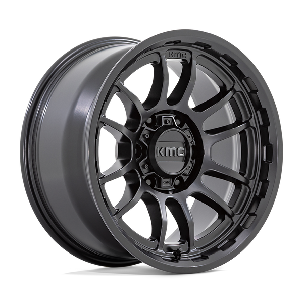 KMC KM727 WRATH SATIN BLACK Wheels for 2021-2022 FORD BRONCO [] - 20X9 0 MM - 20"  - (2022 2021)