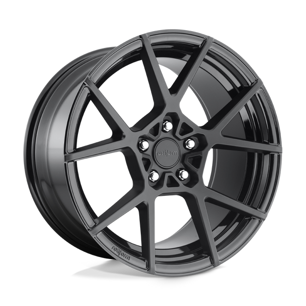 Rotiform 1PC R139 KPS MATTE BLACK Wheels for 2004-2008 ACURA TL BASE 3.2L [] - 20X8.5 35 mm - 20"  - (2008 2007 2006 2005 2004)