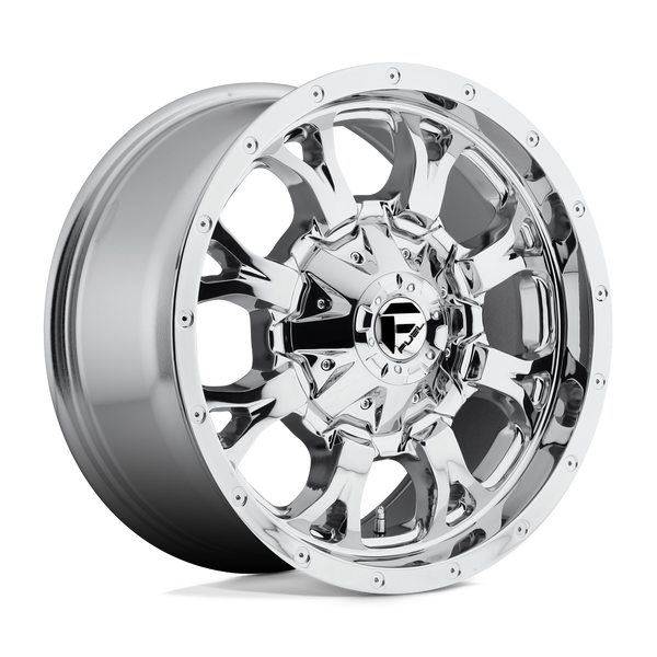 Fuel 1PC D516 KRANK CHROME PLATED Wheels for 2022-2024 FORD EXPEDITION [] - 20X9 20 MM - 20"  - (2024 2023 2022)