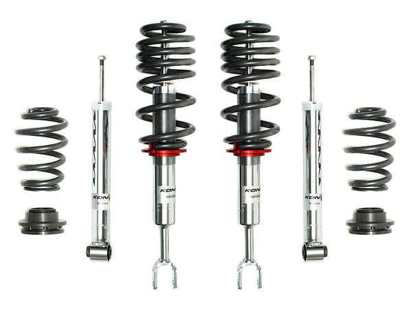 Koni 1150 Threaded Suspension Kit 1993-1998 Volkswagen GTI - Front and Rear Kit Coilover and Spring Kit - 1150 5001-1 - (1998 1997 1996 1995 1994 1993)