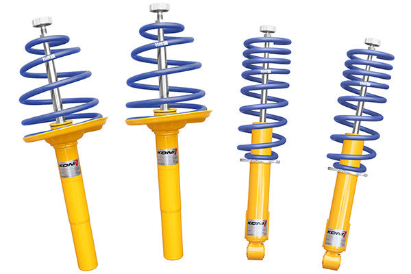 Koni Sport Kit 2007-2013 Audi TT roadster excl. coupe & Audi Magna Ride models - Front and Rear Kit Sport Shocks and Springs - 1140 1022 - (2013 2012 2011 2010 2009 2008 2007)