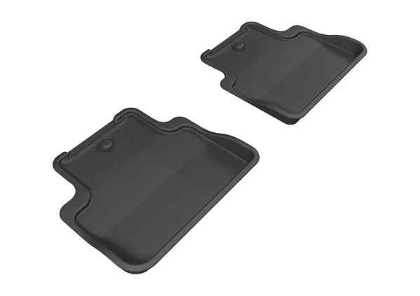 3D MAXpider KAGU Floor Mat for 2009-2014 ACURA TL FWD  - BLACK - 2ND ROW - L1AC00321509 [2020 2019 2018 2017 2016 2015]
