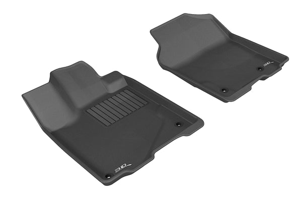 3D MAXpider KAGU Floor Mat for 2013-2018 ACURA RDX  - BLACK - 1ST ROW - L1AC00511509 [2020 2019 2018 2017 2016 2015]