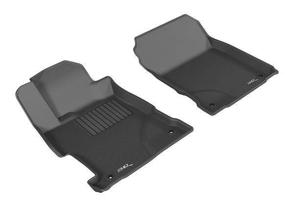 3D MAXpider KAGU Floor Mat for 2013-2022 ACURA ILX  - BLACK - 1ST ROW - L1AC00811509 [2023 2022]