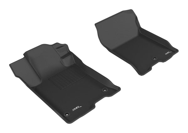 3D MAXpider KAGU Floor Mat for 2015-2020 ACURA TLX FWD  - BLACK - 1ST ROW - L1AC00911509 [2024 2023]