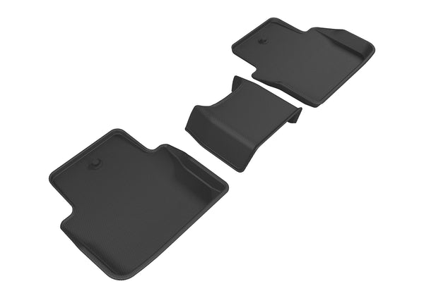 3D MAXpider KAGU Floor Mat for 2015-2020 ACURA TLX  - BLACK - 2ND ROW - L1AC00921509 [2024 2023]