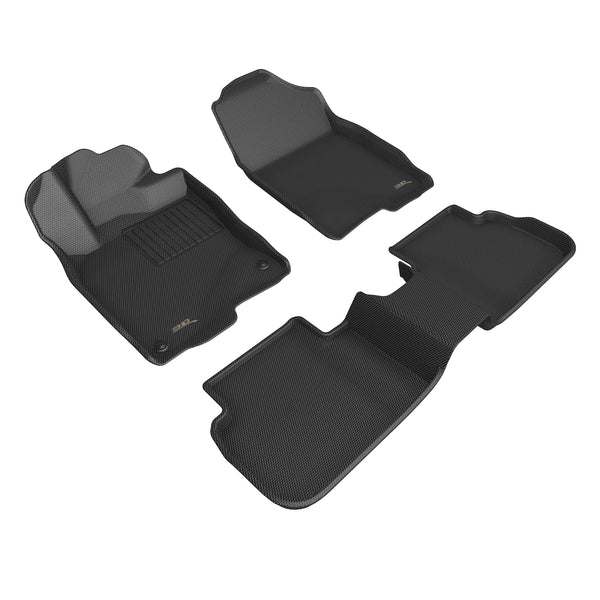 3D MAXpider KAGU Floor Mat for 2023-2024 ACURA INTEGRA  - BLACK - 1ST ROW 2ND ROW - L1AC01701509 [2023 2022 2021 2020 2019 2018 2017 2016]