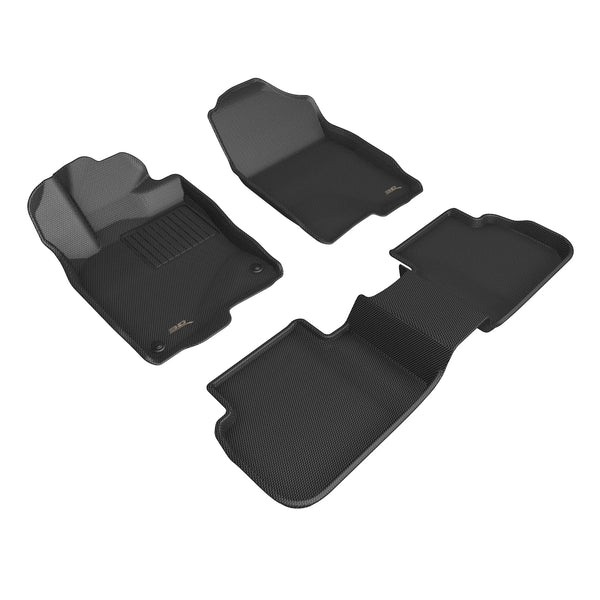 3D MAXpider KAGU Floor Mat for 2023-2024 ACURA INTEGRA  - BLACK - 1ST ROW 2ND ROW - L1AC01801509 [2023 2022 2021 2020 2019 2018 2017]