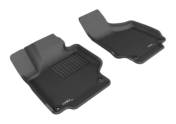 3D MAXpider KAGU Floor Mat for 2008-2015 AUDI TT / TTS  - BLACK - 1ST ROW - L1AD02911509 [2024 2023 2022 2021]
