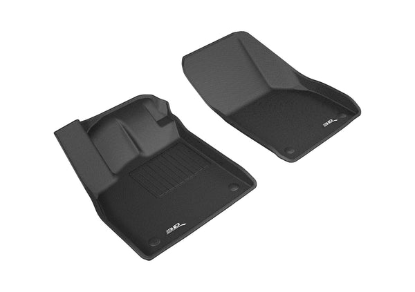 3D MAXpider KAGU Floor Mat for 2016-2023 AUDI TT  - BLACK - 1ST ROW - L1AD04611509 [2021 2020 2019 2018]