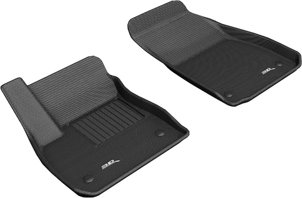 3D MAXpider KAGU Floor Mat for 2018-2020 BUICK REGAL  - BLACK - 1ST ROW - L1BC03911509 [2023 2022 2021 2020 2019 2018 2017]