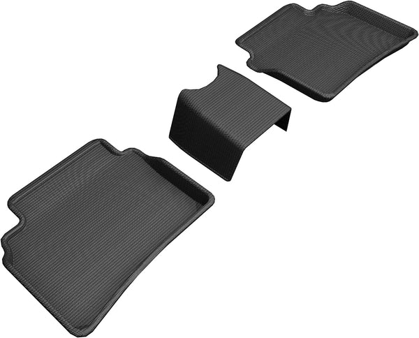 3D MAXpider KAGU Floor Mat for 2018-2020 BUICK REGAL  - BLACK - 2ND ROW - L1BC03921509 [2023 2022 2021 2020 2019 2018 2017]