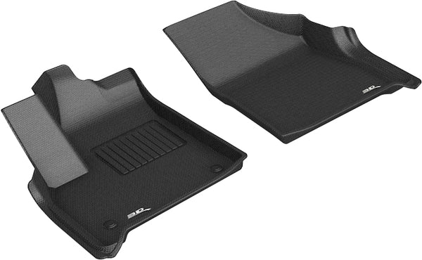 3D MAXpider KAGU Floor Mat for 2018-2024 BUICK ENCLAVE  - BLACK - 1ST ROW - L1BC04011509 [2024 2023 2022 2021 2020 2019 2018]