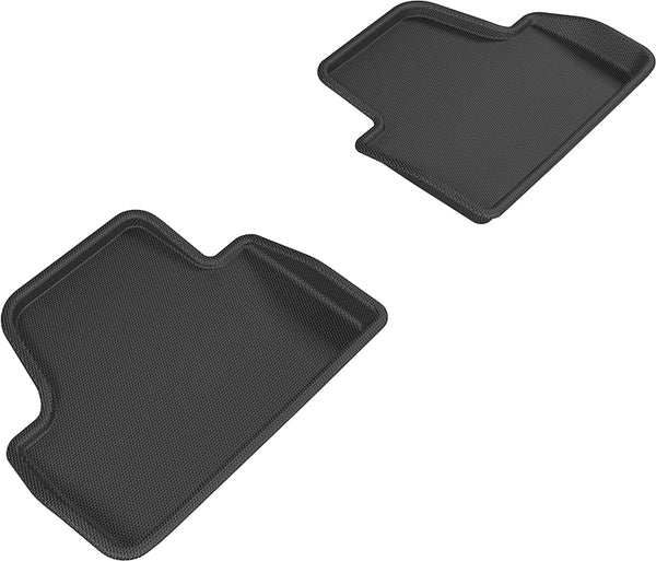 3D MAXpider KAGU Floor Mat for 2014-2020 BMW 4 SERIES  - BLACK - 2ND ROW - L1BM06821509 [2020 2019 2018 2017 2016 2015 2014]