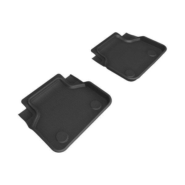 3D MAXpider KAGU Floor Mat for 2020-2023 BMW 2 SERIES GRAN COUPE  - BLACK - 1ST ROW 2ND ROW - L1BM11101509 [2019 2018 2017 2016 2015 2014]