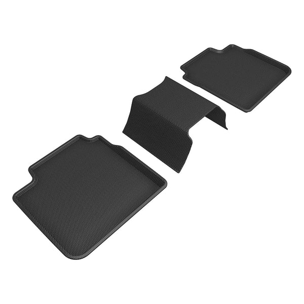 3D MAXpider KAGU Floor Mat for 2023-2023 BMW 7 SERIES  - BLACK - 2ND ROW - L1BM13121509 [2023 2022]