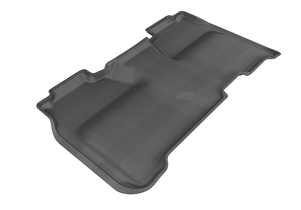 3D MAXpider KAGU Floor Mat for 2014-2019 CHEVROLET/ GMC SILVERADO CREW/SIERRA CREW CAB  - BLACK - 2ND ROW - L1CH04021509 [2022 2021 2020 2019 2018 2017 2016 2015 2014 2013 2012]