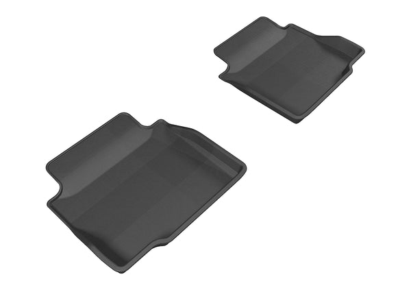 3D MAXpider KAGU Floor Mat for 2006-2015 CHEVROLET IMPALA/ IMPALA LIMITED  - BLACK - 2ND ROW - L1CH04321509 [2014 2013 2012 2011]