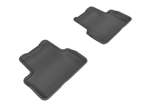 3D MAXpider KAGU Floor Mat for 2011-2016 CHEVROLET CRUZE/ CRUZE LIMITED  - BLACK - 2ND ROW - L1CH04421509 [2023 2022 2021 2020 2019 2018 2017 2016 2015 2014 2013 2012]