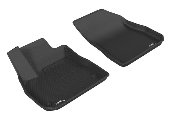 3D MAXpider KAGU Floor Mat for 2016-2023 CHEVROLET MALIBU  - BLACK - 1ST ROW - L1CH07711509 [2014 2013 2012 2011 2010]