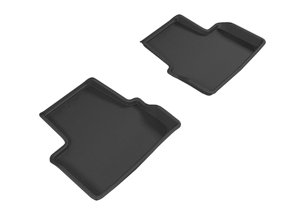 3D MAXpider KAGU Floor Mat for 2016-2019 CHEVROLET VOLT  - BLACK - 2ND ROW - L1CH07921509 [2019 2018 2017 2016 2015 2014 2013 2012 2011]