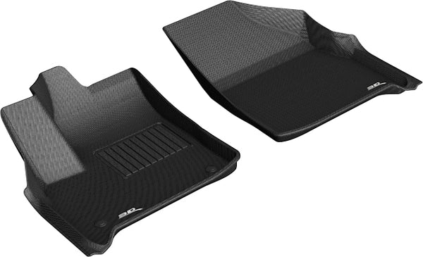 3D MAXpider KAGU Floor Mat for 2018-2023 CHEVROLET TRAVERSE  - BLACK - 1ST ROW - L1CH08611509 [2023 2022 2021 2020 2019 2018 2017 2016 2015]