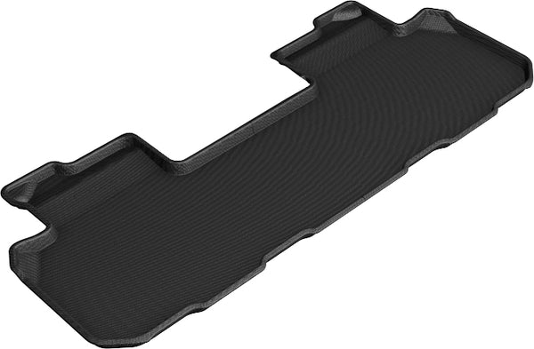 3D MAXpider KAGU Floor Mat for 2018-2024 CHEVROLET / BUICK TRAVERSE / ENCLAVE  - BLACK - 2ND ROW - L1CH08621509 [2023 2022 2021 2020 2019 2018 2017 2016 2015]