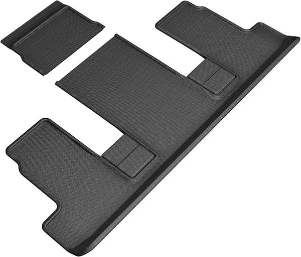 3D MAXpider KAGU Floor Mat for 2018-2024 CHEVROLET / BUICK TRAVERSE / ENCLAVE  - BLACK - 3RD ROW - L1CH08631509 [2023 2022 2021 2020 2019 2018 2017 2016 2015]