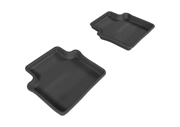 3D MAXpider KAGU Floor Mat for 2007-2010 CHRYSLER SEBRING SEDAN  - BLACK - 2ND ROW - L1CY00121509 [2023 2022 2021 2020]
