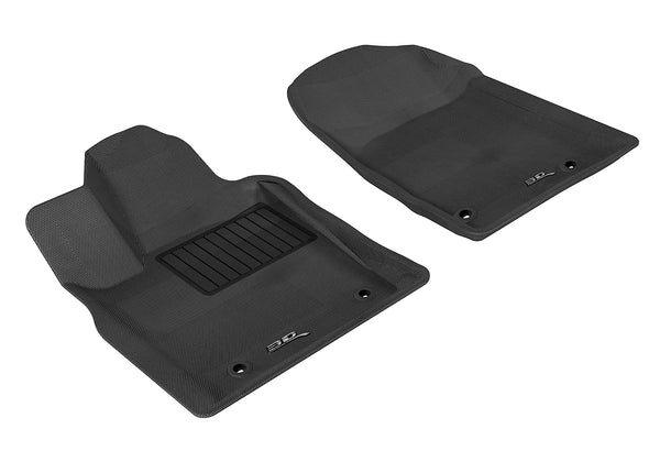 3D MAXpider KAGU Floor Mat for 2013-2022 DODGE / JEEP DURANGO / GRAND CHEROKEE  - BLACK - 1ST ROW - L1DG01311509 [2024 2023 2022]