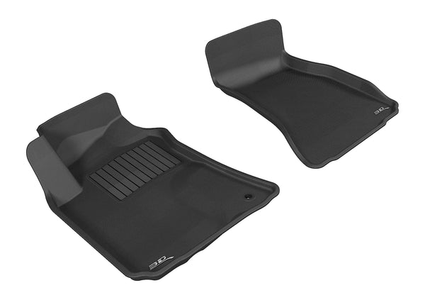 3D MAXpider KAGU Floor Mat for 2008-2010 DODGE CHALLENGER  - BLACK - 1ST ROW - L1DG01511509 [2023 2022]