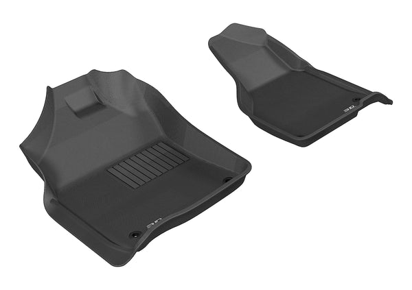 3D MAXpider KAGU Floor Mat for 2019-2023 DODGE RAM 15/25/35 REG/ 15 QUAD  - BLACK - 1ST ROW - L1DG01911509 [2019 2018 2017 2016 2015]