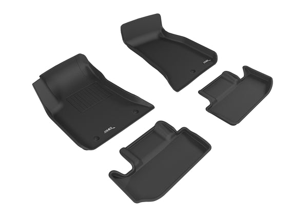3D MAXpider KAGU Floor Mat for 2011-2014 DODGE CHALLENGER  - BLACK - 1ST ROW 2ND ROW - L1DG02401509 [2024 2023 2022 2021 2020]