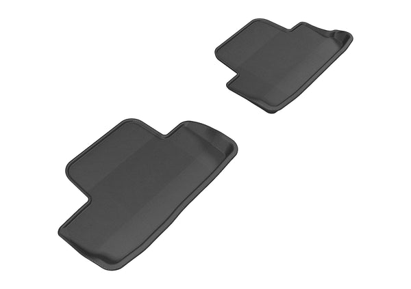 3D MAXpider KAGU Floor Mat for 2005-2014 FORD MUSTANG  - BLACK - 2ND ROW - L1FR06521509 [2022 2021 2020 2019 2018 2017 2016]