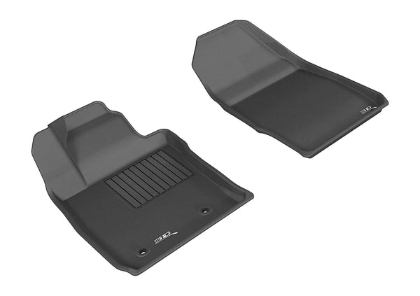 3D MAXpider KAGU Floor Mat for 2011-2019 FORD FIESTA  - BLACK - 1ST ROW - L1FR08011509 [2023 2022]