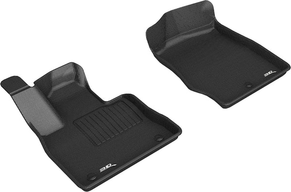 3D MAXpider KAGU Floor Mat for 2020-2023 FORD EXPLORER  - BLACK - 1ST ROW - L1FR13011509 [2022 2021 2020 2019 2018]