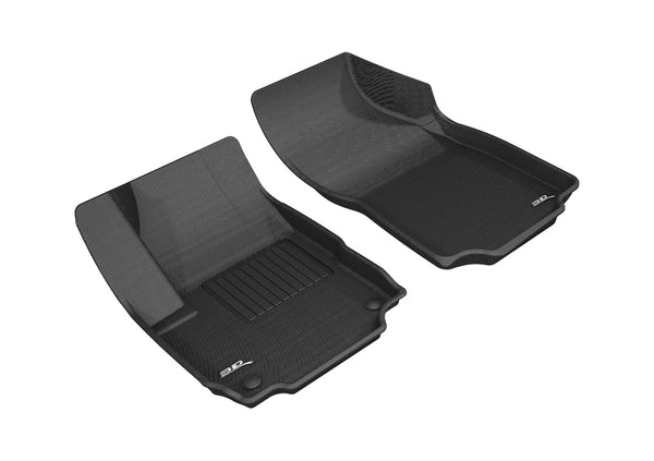 3D MAXpider KAGU Floor Mat for 2018-2024 GMC TERRAIN  - BLACK - 1ST ROW - L1GM02311509 [2015 2014 2013 2012 2011 2010 2009 2008 2007]