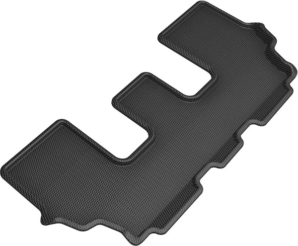 3D MAXpider KAGU Floor Mat for 2021-2024 GENESIS GV80  - BLACK - 3RD ROW - L1GS00731509 [2023 2022 2021 2020 2019]