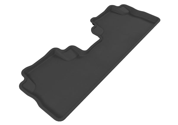 3D MAXpider KAGU Floor Mat for 2007-2011 HONDA CR-V  - BLACK - 2ND ROW - L1HD00621509 [2024 2023 2022 2021 2020 2019 2018 2017]