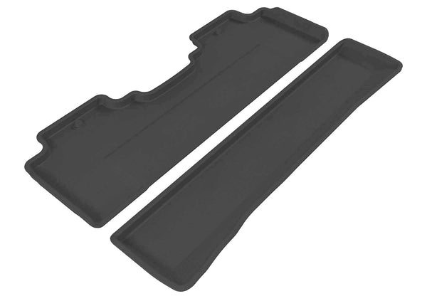 3D MAXpider KAGU Floor Mat for 2006-2014 HONDA RIDGELINE  - BLACK - 2ND ROW - L1HD03921509 [2013 2012 2011 2010 2009 2008 2007]