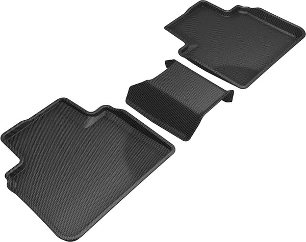 3D MAXpider KAGU Floor Mat for 2018-2022 HONDA ACCORD  - BLACK - 2ND ROW - L1HD09821509 [2015 2014 2013 2012 2011]