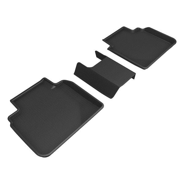 3D MAXpider KAGU FLOOR MAT for 2023-2023 HONDA ACCORD  - BLACK - 2ND ROW - L1HD13421509 [2022 2021 2020 2019 2018 2017]