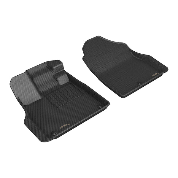 3D MAXpider KAGU FLOOR MAT for 2023-2023 HONDA PILOT  - BLACK - 1ST ROW - L1HD13511509 [2022 2021 2020 2019 2018 2017]