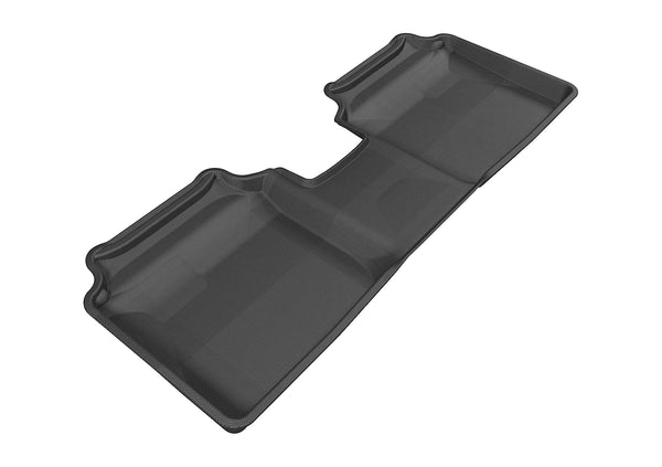 3D MAXpider KAGU Floor Mat for 2011-2013 HYUNDAI ELANTRA SEDAN/COUPE  - BLACK - 2ND ROW - L1HY02121509 [2023 2022 2021 2020]