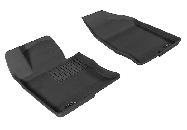 3D MAXpider KAGU Floor Mat for 2012-2017 HYUNDAI AZERA  - BLACK - 1ST ROW - L1HY02611509 [2023 2022 2021]