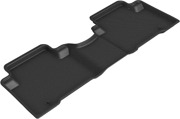 3D MAXpider KAGU Floor Mat for 2013-2019 HYUNDAI SANTA FE/ SANTA FE XL  - BLACK - 2ND ROW - L1HY02821509 [2023 2022 2021]